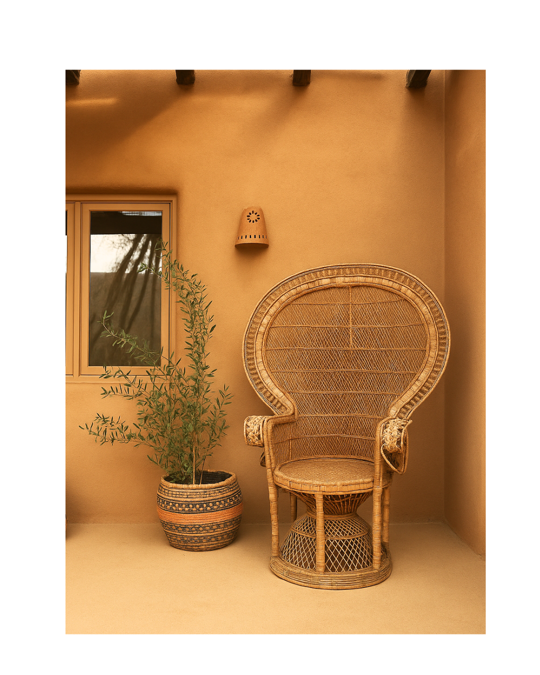 Sillón Pavo Real "Emmanuelle"