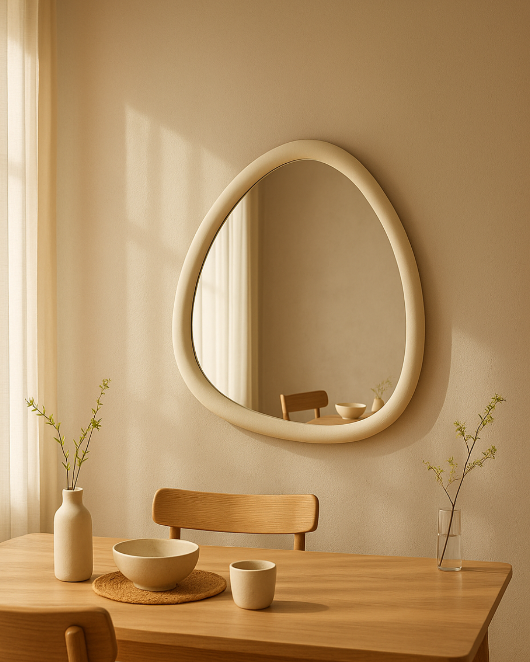 Espejo de Pared Irregular