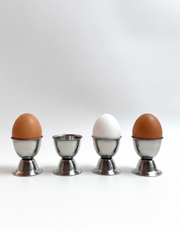 Huevera acero inoxidable / Set de 6