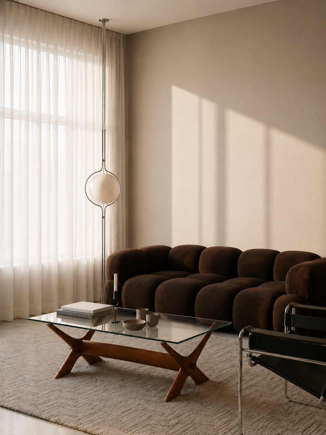 Mesa centro Condor por  Fredrik Schriever-Abeln para Örebro Glasindustri, años 60