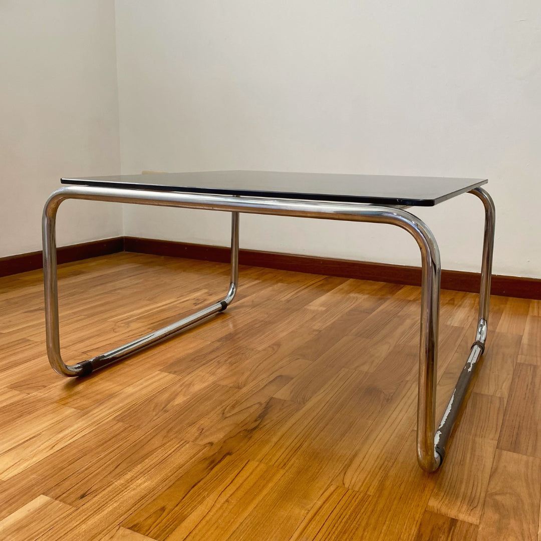Mesa Auxiliar de Cristal Vintage