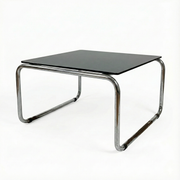 Vintage Glass Side Table