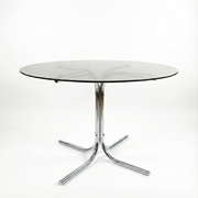 Vintage Tubular Round Table