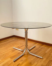 Mesa Redonda Tubular Vintage