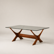Mesa centro Condor por  Fredrik Schriever-Abeln para Örebro Glasindustri, años 60