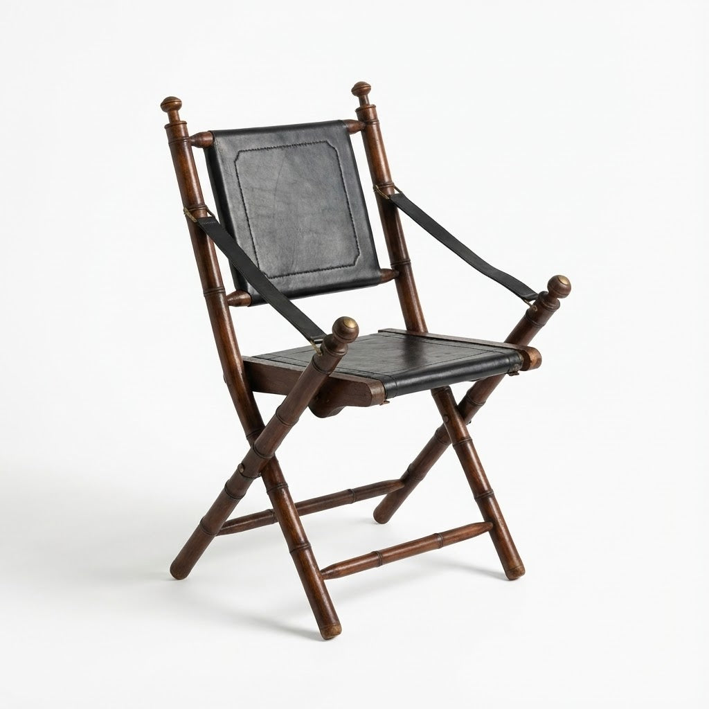 British Colonial Folding Chair