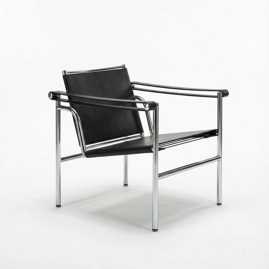Chair following Le Corbusier's LC1