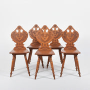 Silla Neorrenacentista de Roble Tallado, c. 1870-1890