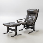 Siesta Armchair with Ottoman Original by Ingmar Relling for Westnofa