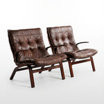 Pair of Danish "Miljo Range" armchairs