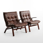 Pair of Danish "Miljo Range" armchairs