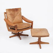 Søda Galvano Armchair with Ottoman