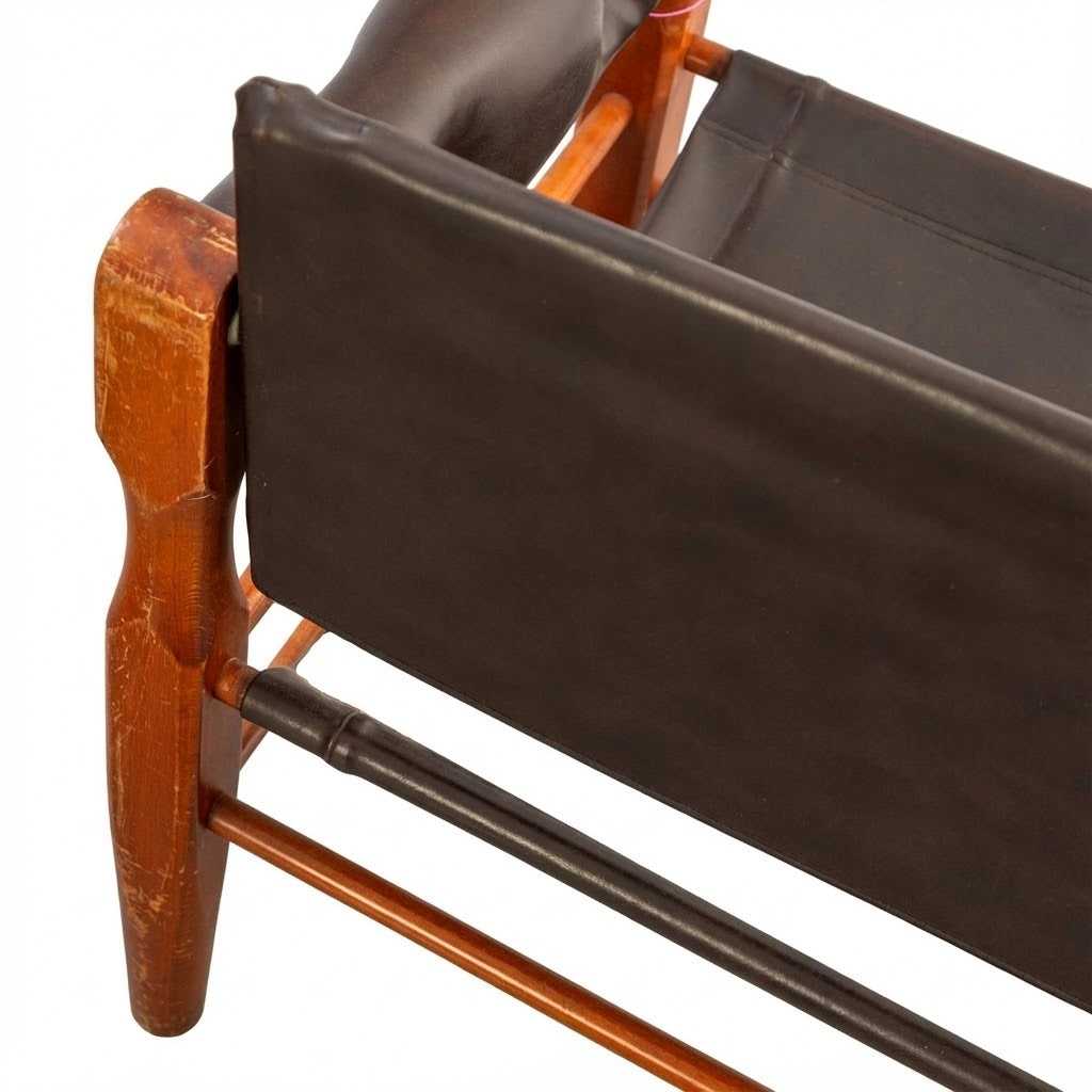 Pair of Safari style chairs (c. 1960)